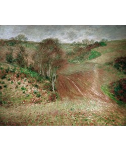 Claude Monet, Winterlandschaft bei Etretat