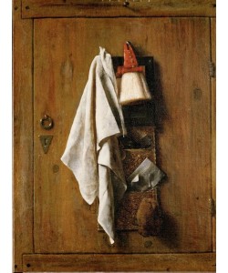 Unbekannt, Trompe l’oeil. Oil on canvas (1655)