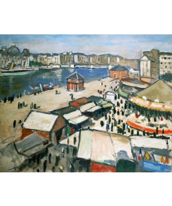 Albert Marquet, Fete foraine (Fun fair). Oil on canvas