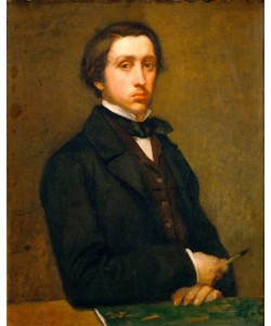 Edgar Degas, self-portrait