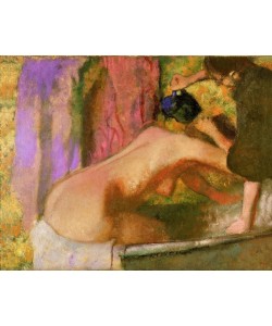 Edgar Degas, Woman in her bath