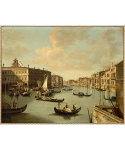 Giovanni Antonio Canaletto, Ansicht des Canal Grande