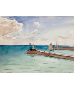 Albert Marquet, Les Sables d’Olonne, entrée du Port