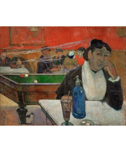Paul Gauguin, Madame Ginoux at the Cafe de la Gare in Arles