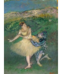 Edgar Degas, Arlequin et Colombine