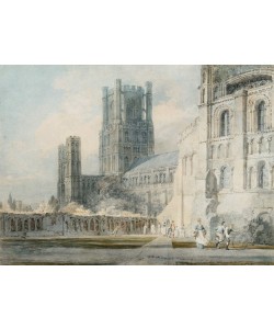 JOSEPH MALLORD WILLIAM TURNER, Ely Cathedral from the South-East