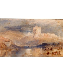 JOSEPH MALLORD WILLIAM TURNER, Norham Castle – Moonrise