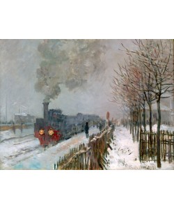 Claude Monet, Le Train dans la neige, ou La Locomotive