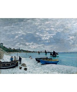 Claude Monet, La plage à Sainte-Adresse