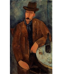 Amedeo Modigliani, L’homme au verre de vin