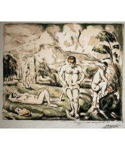 Paul Cézanne, Vier Badende