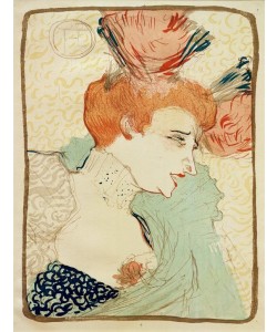 Henri de Toulouse-Lautrec, Mademoiselle Marcelle Lender, en buste