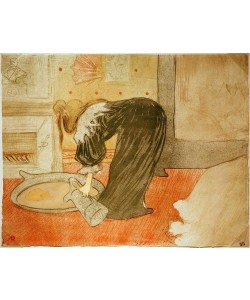Henri de Toulouse-Lautrec, Femme au tub