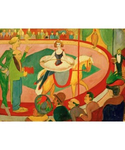 August Macke, Circusbild I: Kunstreiterin