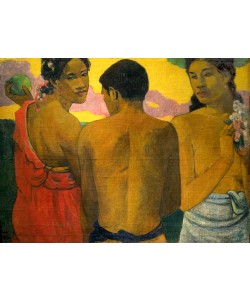 Paul Gauguin, Drei Tahitianer (Unterhaltung)