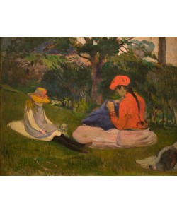 Paul Gauguin, Die Näharbeit