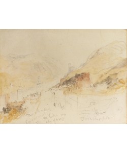 JOSEPH MALLORD WILLIAM TURNER, Rudesheim on the Rhine