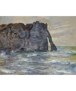 Claude Monet, Étretat, Falaise et Porte d’Aval