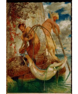 Arnold Böcklin, Zwei fischende Pane