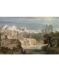 JOSEPH MALLORD WILLIAM TURNER, Knaresborough Castle, Yorkshire