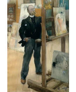 Carl Larsson, Selbstporträt