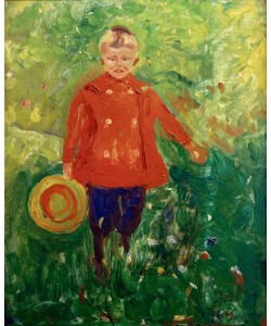 Edvard Munch, Knabe mit Jacke (Lothar Linde)
