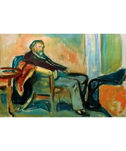Edvard Munch, Selbstportrait nach Influenza
