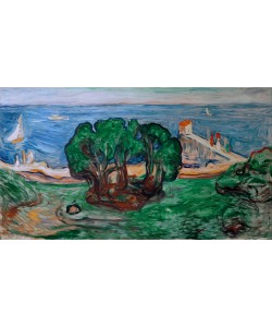 Edvard Munch, Bäume am Meer