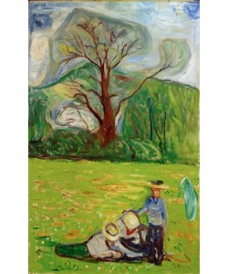 Edvard Munch, Frühlingslandschaft