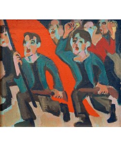 Ernst Ludwig Kirchner, 1. Mai Revolution
