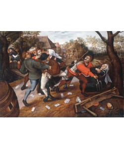 Pieter Brueghel der Jüngere, Bauernprügelei