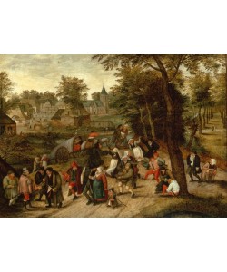 Pieter Brueghel der Jüngere, Rückkehr von der Kirmes