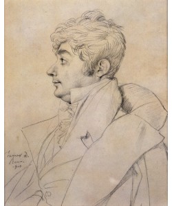 JEAN-AUGUSTE-DOMINIQUE INGRES, Bildnis Charles Dupaty