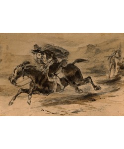 Eugene Delacroix, Die Flucht des Schmugglers