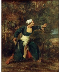 Eugene Delacroix, Un Indien armé du Gourkakree