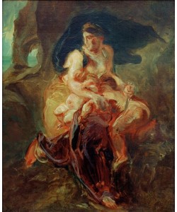 Eugene Delacroix, Médée furieuse, esquisse