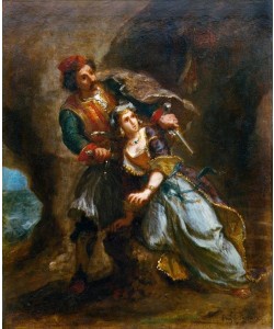 Eugene Delacroix, La fiancée d’Abyos