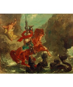 Eugene Delacroix, Roger délivrant Angélique