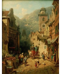 Carl Spitzweg, Der Besuch des Landesvaters