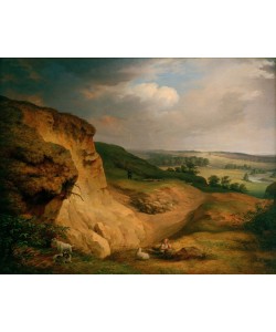 Johann Heinrich Beck, Der Muldenstein bei Jeßnitz