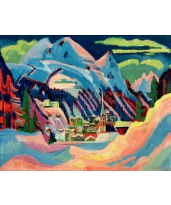 Ernst Ludwig Kirchner, Davos im Winter