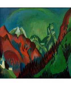 Ernst Ludwig Kirchner, Tinzenhorn – Zügenschlucht bei Mon– stein