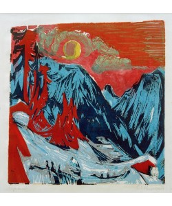 Ernst Ludwig Kirchner, Wintermondnacht