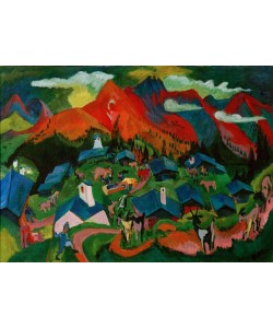 Ernst Ludwig Kirchner, Rückkehr der Tiere, Stafelalp