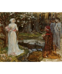 John William Waterhouse, Dante and Matilda