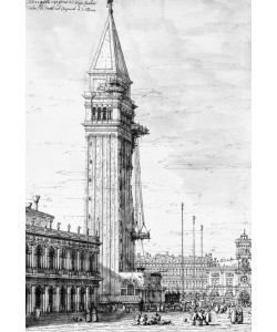 Giovanni Antonio Canaletto, St Mark's Campanile (bell tower)