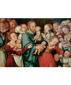 Lucas Cranach der Ältere, Christus und die Kinder