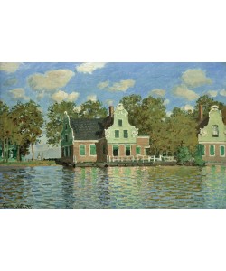 Claude Monet, Häuser am Wasser in Zaandam