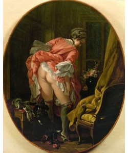 Francois Boucher, La jupe révélée