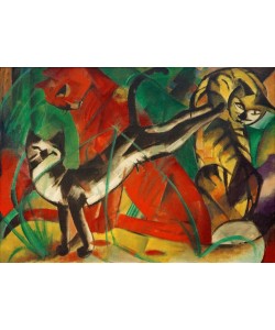 Franz Marc, Drei Katzen